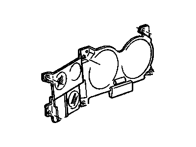 GM 25017377 Lens, Instrument Cluster