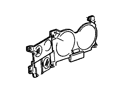 GM 25086641 Lens, Instrument Cluster*Trip*