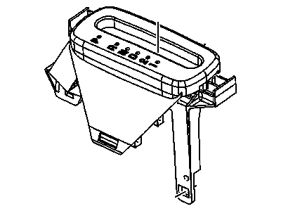 GM 22663028 Indicator Assembly, Automatic Transmission Control (Chevy &Mn4) *Graphite