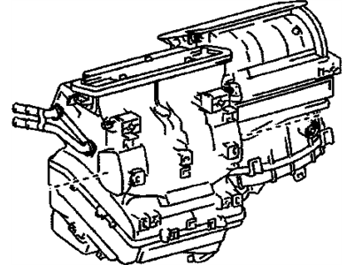 2009 Pontiac Vibe Evaporator - 19184650