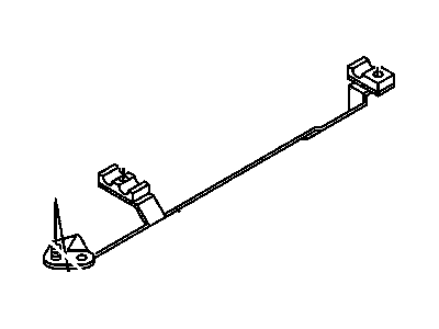 GM 97367035 Bracket, Fuel Pipe