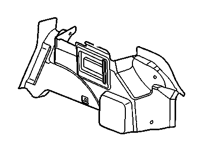 GM 25930921 Panel Assembly, Rear Wheelhouse Trim Finish