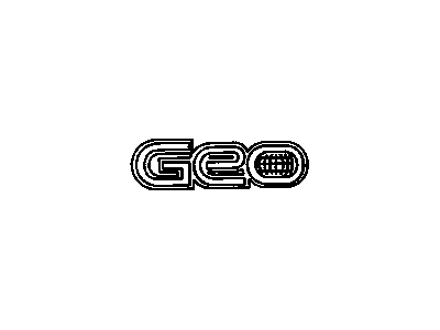 GM 96063741 Decal, Geo