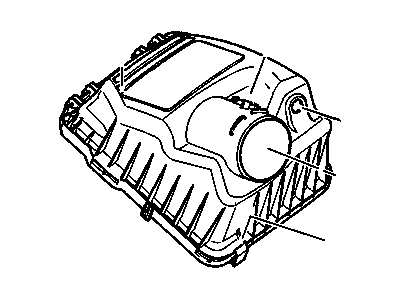 GM 25813589 Cover Assembly, Air Cleaner Housing