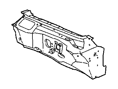 GM 15845835 Barrier Assembly, Dash Panel Sound