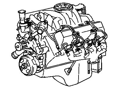 GM 88894133 Engine Asm,Diesel (Goodwrench) (New)