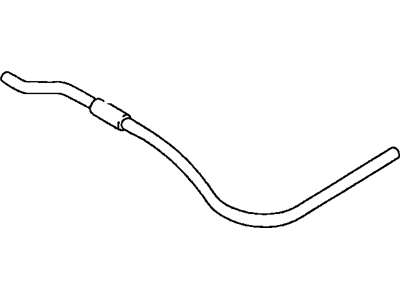 1998 Chevrolet Tracker Automatic Transmission Oil Cooler Line - 30020382