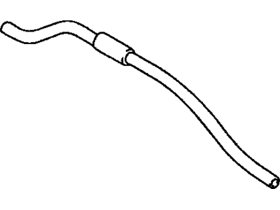 1998 Chevrolet Tracker Automatic Transmission Oil Cooler Line - 30020383
