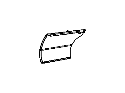 GM 20509106 Panel, Rear Side Door Outer