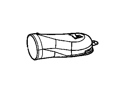 GM 25147204 Adapter Asm,Rear Air Intake Duct