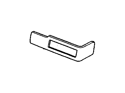 GM 1639261 Molding Assembly, Front Bumper Fascia Outer
