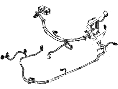 GM 25813121 Harness Assembly, Fwd Lamp Wiring