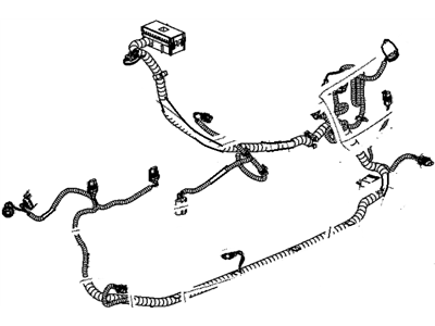 GM 15276652 Harness Asm,Fwd Lamp Wiring