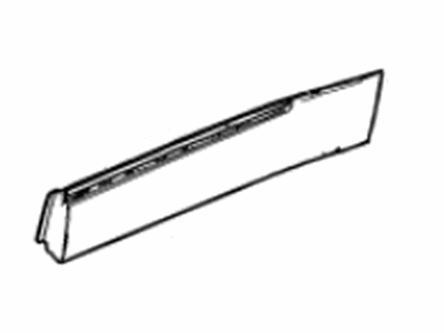 2022 Cadillac XT6 Door Moldings - 84825398
