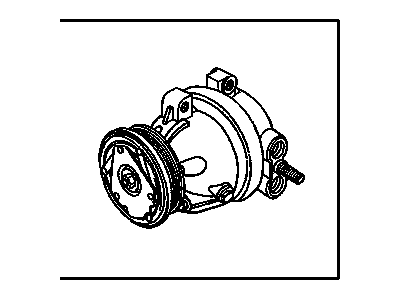 2002 Oldsmobile Intrigue A/C Compressor - 89018957