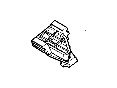 GM 13154774 Cover,Front Side Door Inside Handle Illuminate Lamp Opening