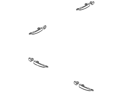 2014 Chevrolet Cruze Door Handle - 95107223