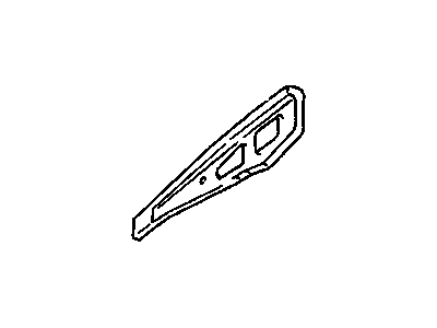 GM 96060699 REINFORCEMENT, Shroud and Dash and Vent Duct Panel