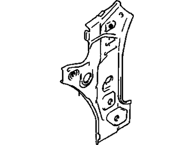 GM 96069560 PANEL, Front Body Hinge Pillar