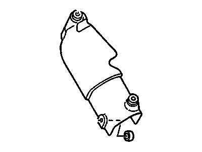 GM 97228820 Shield,Turbo Exhaust Pipe Adapter Heat