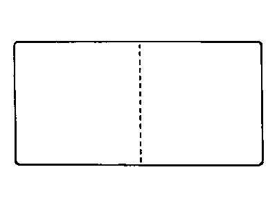 GM 94849394 Overlay,Vehicle Certification Label