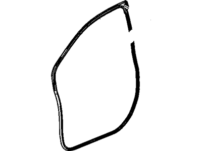 2020 Chevrolet Sonic Door Seal - 42621016