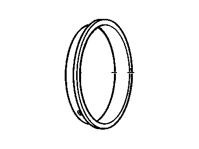 GM 15602618 Ring Assembly, Wheel Trim *Stn Steel / Ch