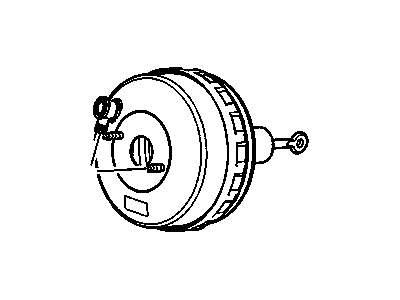 GM 20852777 Power Brake Booster ASSEMBLY