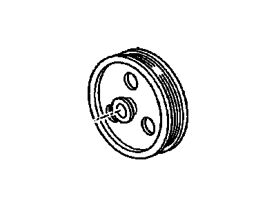GM 10101304 Pulley Assembly, P/S Pump