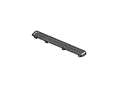 GM 20607893 Ins, Plate Sill Front Door *Black
