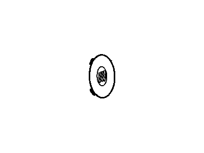 GM 9592342 Wheel Trim CAP *Chrome