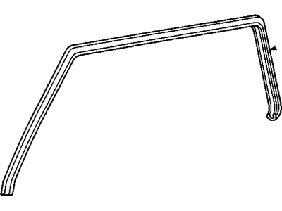 GM 22566238 Channel Assembly, Rear Side Door Window