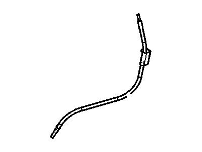 2005 Pontiac Bonneville Dipstick Tube - 12575179