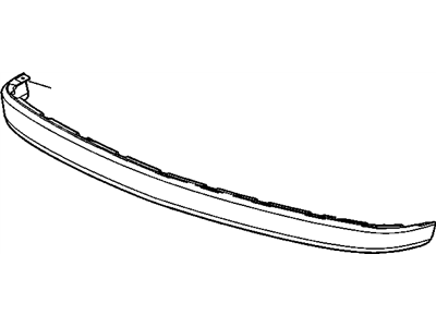 GM 15224192 Extension, Front Air Deflector