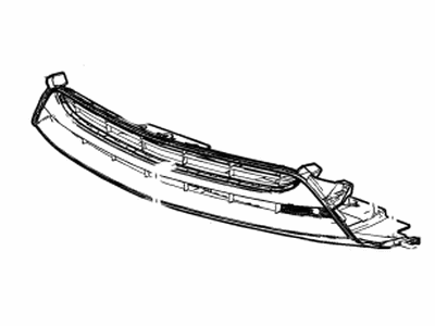 42785815 - Genuine GM PLATE-FRT BPR FASCIA SKID