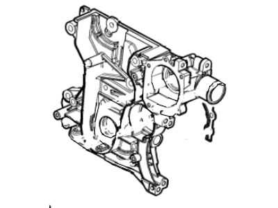 GM 25195118 Cover Assembly, Engine Front (W/Oil Pump & Water Pump)
