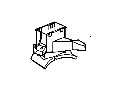 GM 15052517 Outlet Assembly, Floor Air