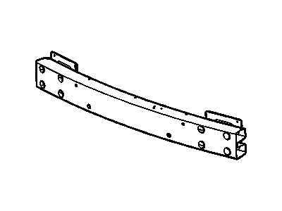 GM 25993219 Bar Assembly, Front Bumper Imp