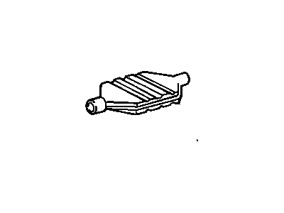 GMC K3500 Catalytic Converter - 25127831