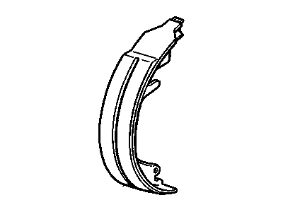 1990 Chevrolet G10 Parking Brake Shoe - 18029663