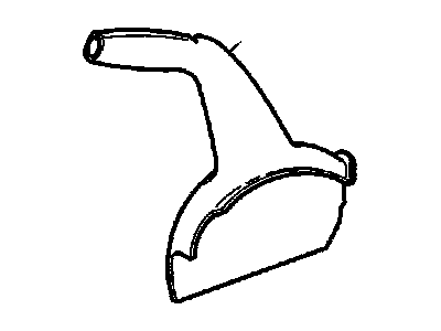 GM 92145692 Cover,Parking Brake Lever