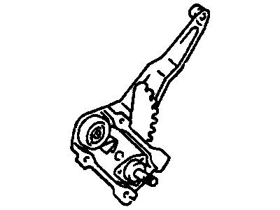 GM 94857533 Rear Side Door Window Regulator