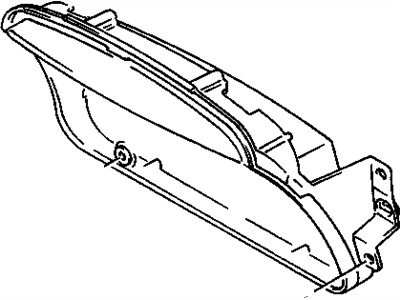 GM 96062615 Lens,Instrument Cluster