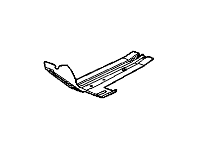 GM 15898785 Reinforcement, Front Compartment Side Rail (At Dash)