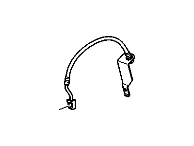 GM 15884692 Hose Assembly, Rear Brake