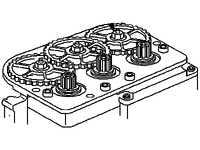 GM 21010996 Gear Kit,Brake Pressure Mod Valve(Field Fix)