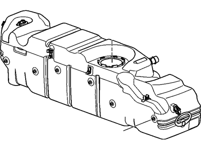 2009 Chevrolet Silverado Fuel Tank - 25833023