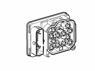 2016 Chevrolet Silverado ABS Control Module - 84778359