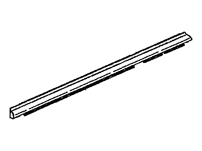 GM 21096032 Sealing Strip,Rear Side Door Window Outer