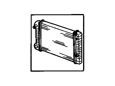 Oldsmobile Cutlass Radiator - 52471561